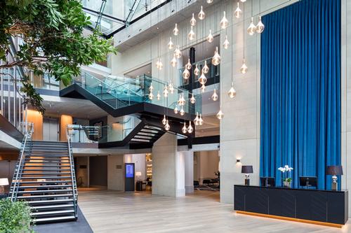 The Grade II-listed building was renovated at a cost of £12m (US$16m, €14m) / Radisson