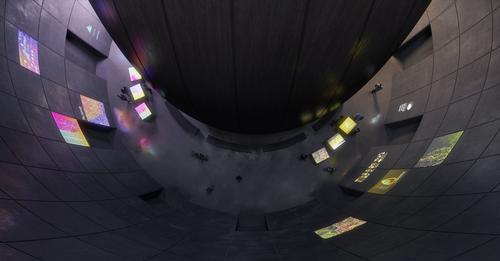Temporary and permanent exhibits are displayed in a temperature-controlled vault / Snøhetta