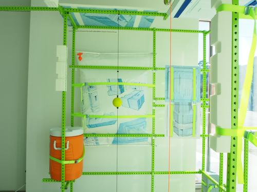The gym can be easily assembled, disassembled, customised and reassembled / Stock-a-Studio