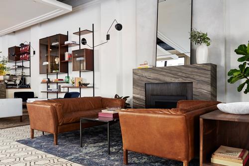 Guests can check-in traditionally or sitting with a cocktail in hand / Adrian Gaut