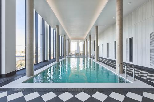 The Collective Canary Wharf has a 14m (46ft) pool on the 20th floor / Ed Reeve