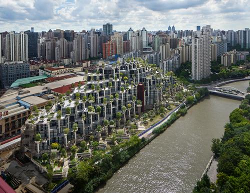 The development covers 300,000sq m (3,230,000sq ft) in total / Qingyan Zhu