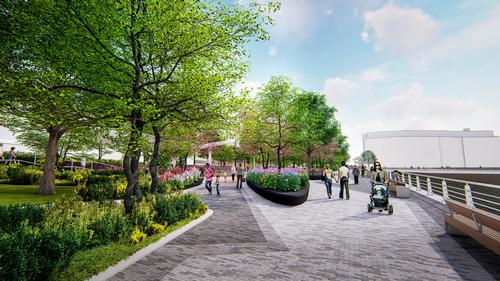 Pier 97 is part of the wider Hudson River Park project, which is transforming four miles of waterfront along Manhattan's West Side into a riverside park / !melk / Hudson River Park Trust