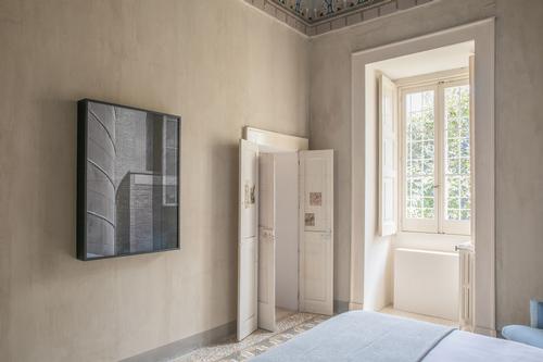 The hotel has just nine rooms, with a minimalist design