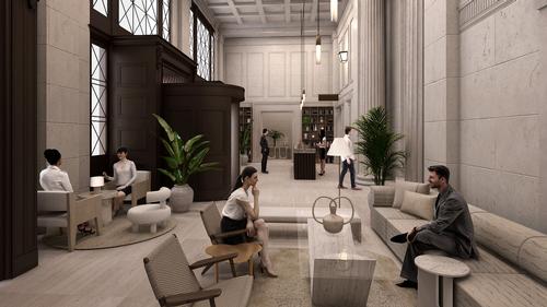 There will be a variety of spaces for gathering, relaxing and socialising / Labs Collective