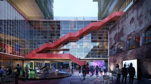 The site is home to a number of industrial heritage buildings that will be repurposed / Proloog