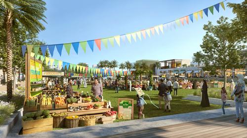 The development will be set in a ribbon of green landscape / Emaar