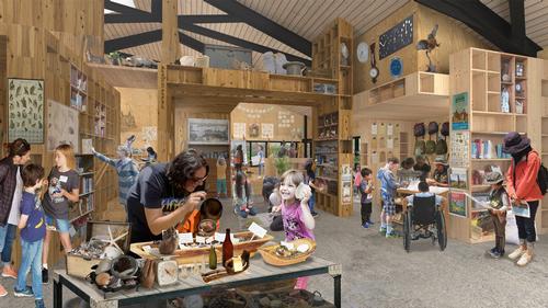 A youth campus with play and education facilities will include learning labs, spaces for education and events programming / James Corner Field Operations