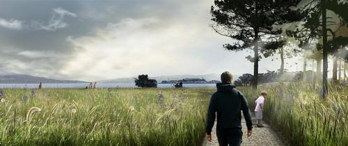 There will also be a meadow with grasses and perennials / James Corner Field Operations