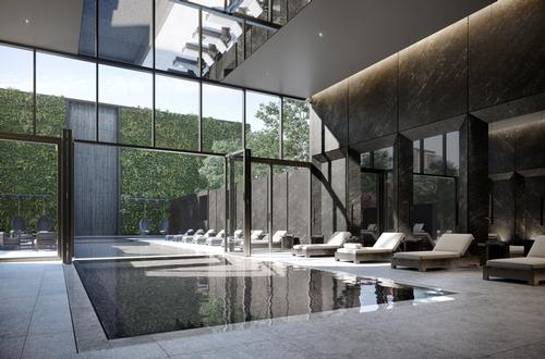 Water and space are two key elements in the design of the tower / Norm Li