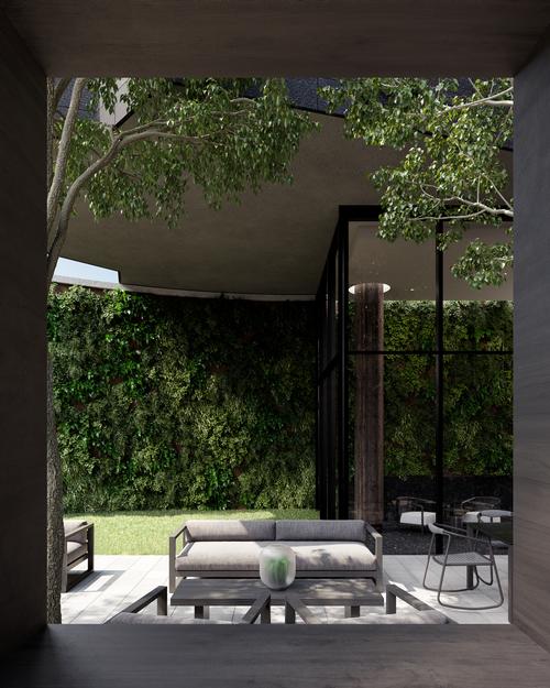 There will also be a co-working garden lounge / Norm Li
