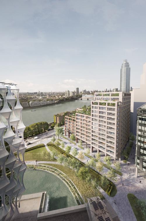 The building will be situated in the developing Nine Elms area of London