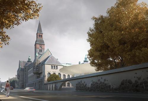 The new annex is due to be opened to the public in 2025 / JKMM Architects