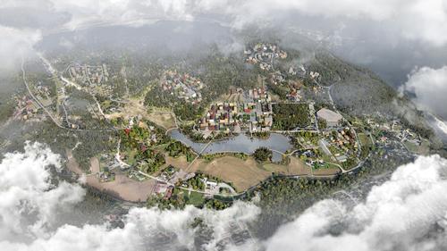 Martineåsen is located in the south of Norway / Mad Arkitekter