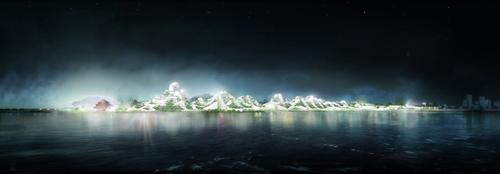 The design is described as being reminiscent of a mountain range / MVRDV