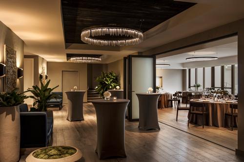 The creation of a new pre-function reception space was part of the work