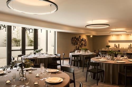 There is 19,000sq ft (1,800sq m) of events space