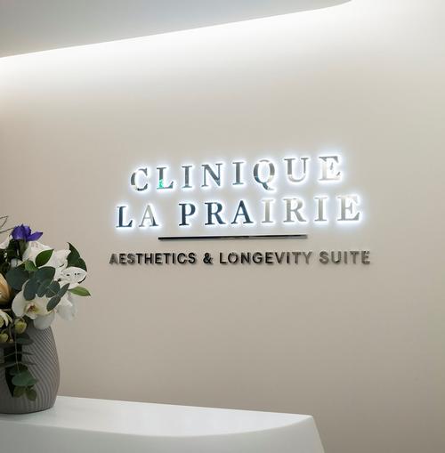 The medi-spa is called Clinique La Prairie – Aesthetics & Longevity Suites