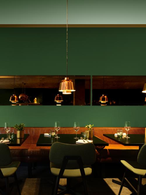 Colour can be used to stimulate appetite in the restaurant, says Shillingford