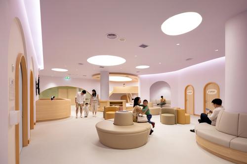 The design is aimed at making the experience of being in hospital less daunting, more comfortable and much more fun for children / Ketsiree Wongwan