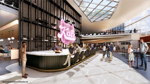 the design factors in the ever-increasing demand for expanded fan amenities / Pendulum Studio