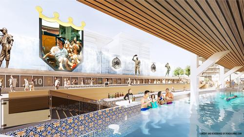 The proximity of amenities to the ballpark will provide added value for them / Pendulum Studio