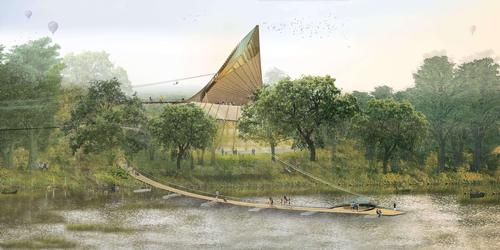Initial concept designs for the Eden Project Foyle have been completed by Grimshaw Architects / Grimshaw Architects