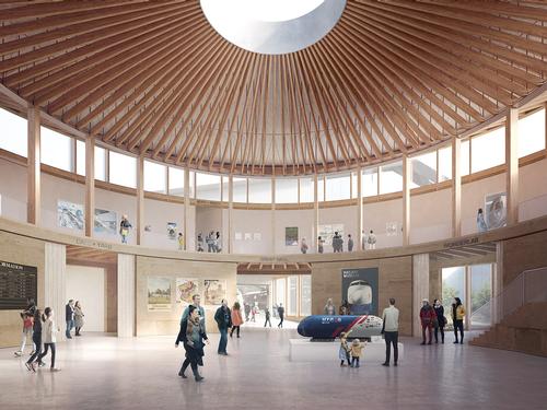 Interior by Feilden Fowles / Malcolm Reading Consultants and 