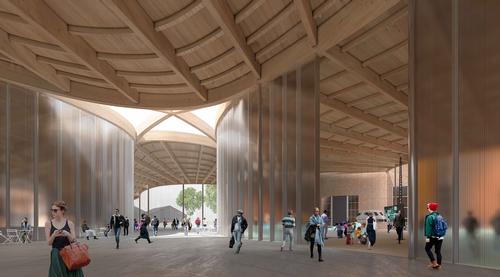 Interior by Heneghan Peng Architects / Malcolm Reading Consultants and 