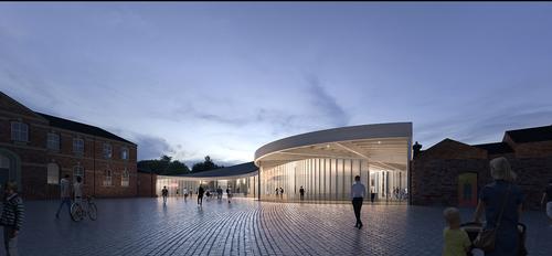 Exterior by Heneghan Peng Architects / Malcolm Reading Consultants and 