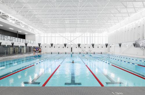 The interior of the centre is flooded with natural light / David Boyer