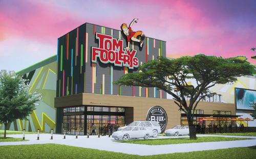 Tom Foolery's Adventure Park contains 80,000sq ft of rides and activities