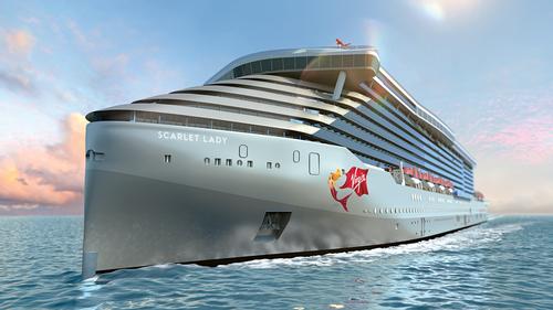 The ship weighs in at 60,000 tonnes (66,000 tons) / Virgin Voyages