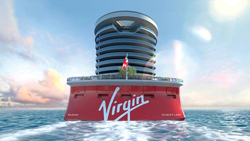 Scarlet Lady uses 4,800kW of power / Virgin Voyages