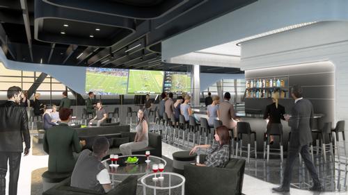 The wide variety of clubs, lounges and private suites will ensure a luxury experience for spectators / Manica