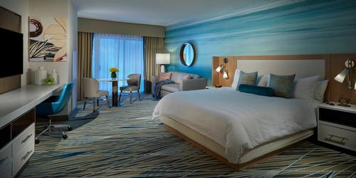 The hotel houses 638 rooms split across a variety of room types / Hard Rock