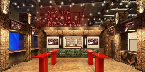 They will each feature a Seattle craft brewery / Rockwell Group