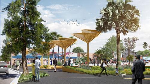 The project will drive economic security and opportunities for local residents / Perkins and Will