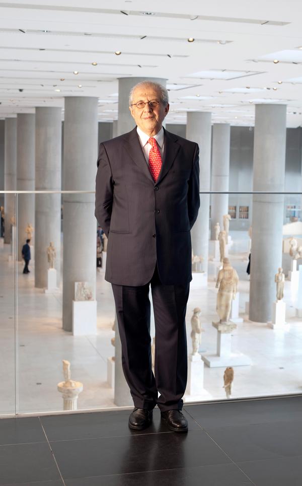 Dimitrios Pandermalis has been president of the Acropolis Museum since its foundation a decade ago