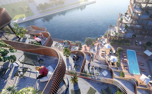 The Aqualuna residential complex will sit on Toronto’s waterfront 