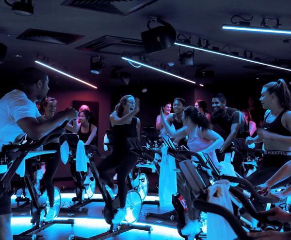 The signature ‘Ride’ class is high-energy and high-entertainment