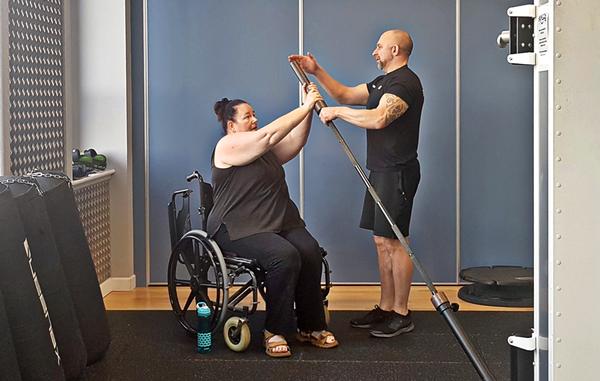 Rigs open up exercise to those who are older or have limited mobility 