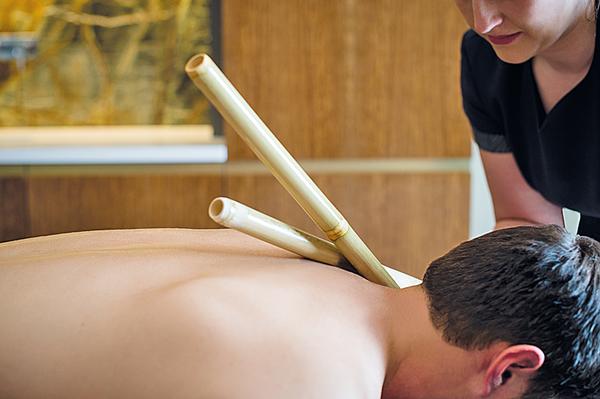 South Lodge is focusing on bamboo massage over manual massage to help ease therapist RSI