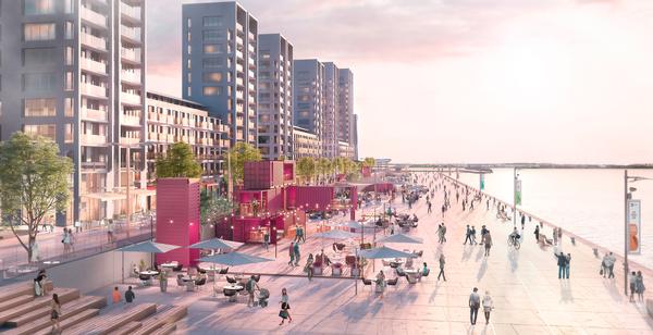 Barking Riverside will see 10,800 homes built on London’s biggest brownfield site by the River Thames