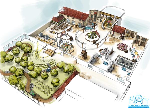 Zamperla is launching a new FEC at FICO Eataly World in 2019