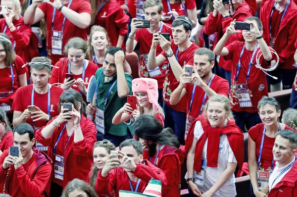 The World Cup 2018 in Russia was said to be ‘the first digital world cup’ / © Stanislav Krasilnikov/Tass/PA Images