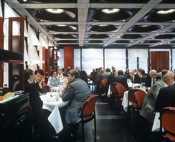 The restaurant at London’s iconic Lloyds Building
