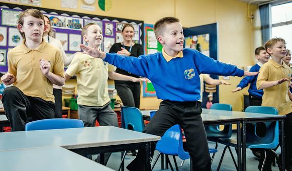 The videos are linked to curricula, so kids can learn and get active at the same time