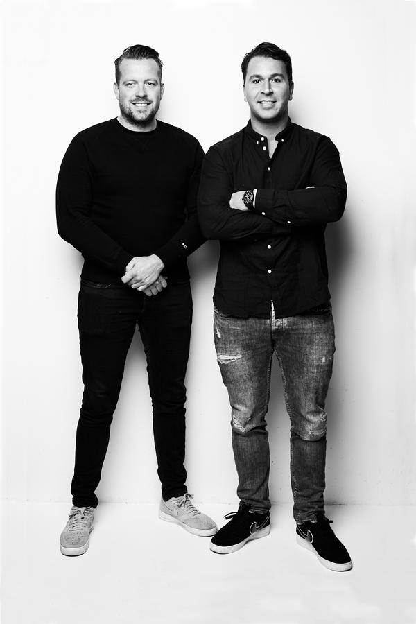 Pleunis (left) was in the special forces before 
teaming up with Timmerman to create Gustav