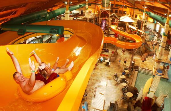 More and more often, waterparks are being used to boost the profits of an already existing successful venture, such as a theme park